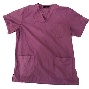 Purple Scrub Top